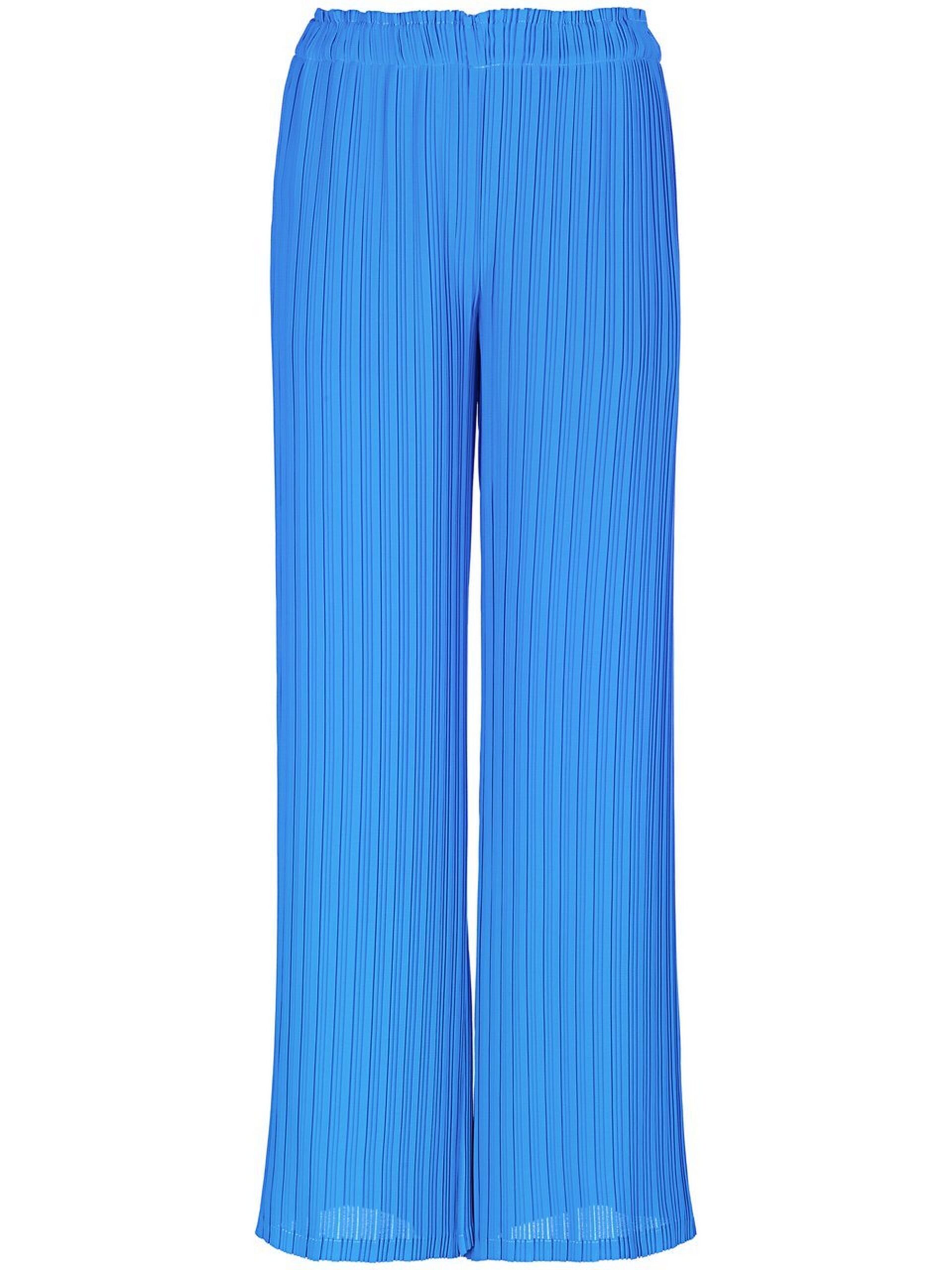 Broek wijde pijpen Van Riani blauw